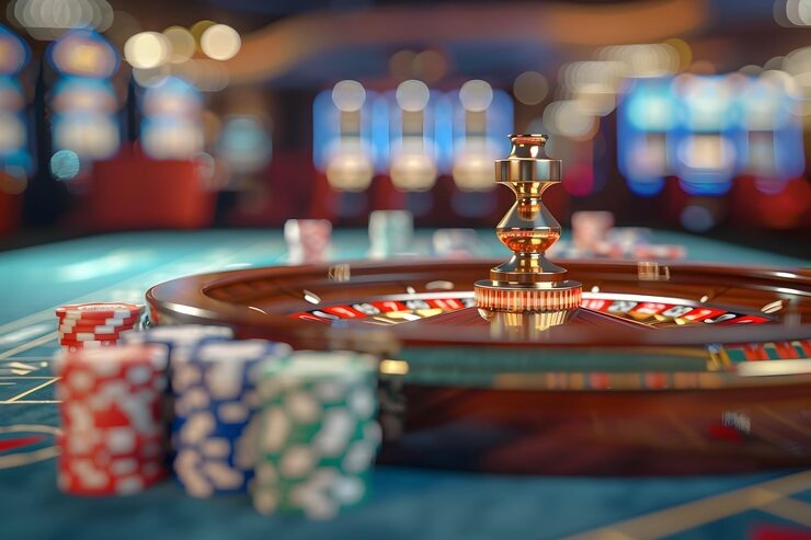 Betting interface Speed Blackjack betting interface and card display
